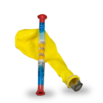 Detección de alcohol (alcoholímetros) Alco Breath Tube