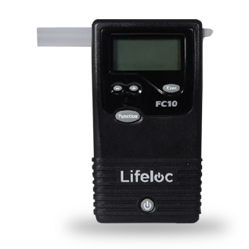 Detección de alcohol (alcoholímetros) Lifeloc FC10