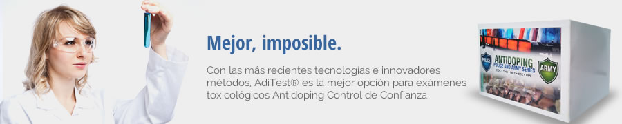 Pruebas contra dopaje, doping y drogas